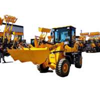 Luyu ZL16A Hot Sale hydraulic backhoe loader mini wheel loader digger for sale