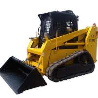 700kg  1000kg 1050kg 1200kg 1500kg tracked skid steer loader with auger breaker  trencher attachments