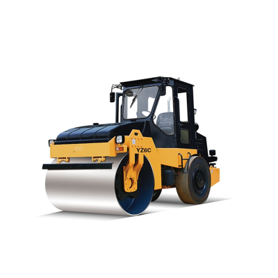 YZ6C single drum hand lawn vibro roller compactor with best prices on sale