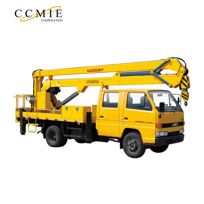 Folding boom type overhead working truck for sale